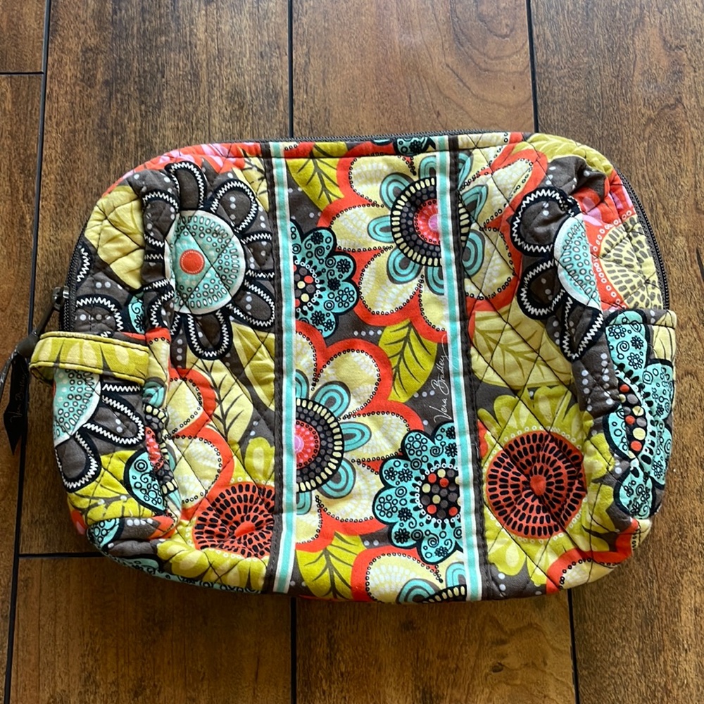 Vera Bradley Large Cosmetic EUC